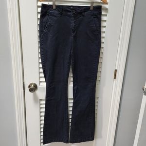 American Eagle Stretch Kick Boot Dark Grey Khaki Size 8 Long